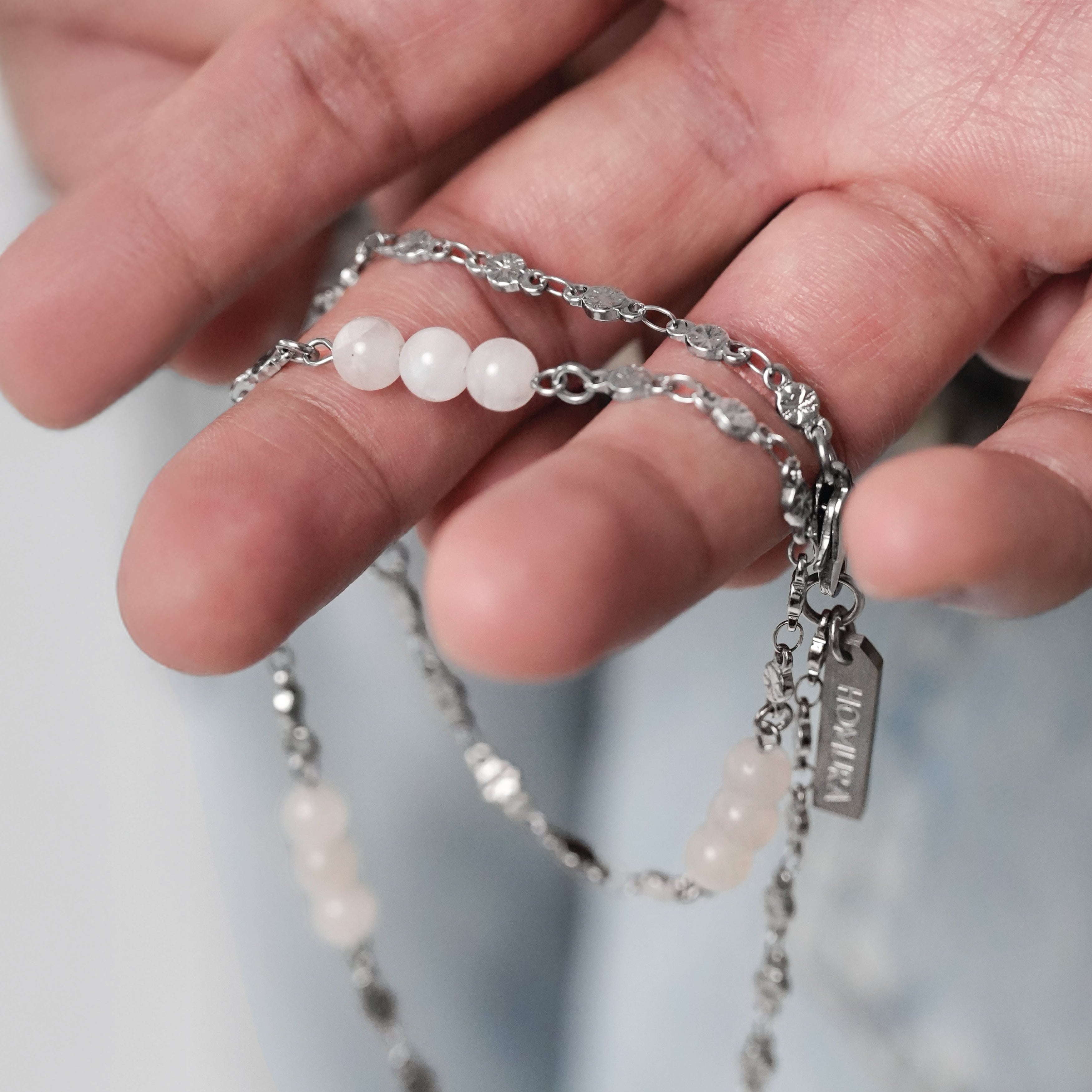 Florence® White Moonstone, Necklace