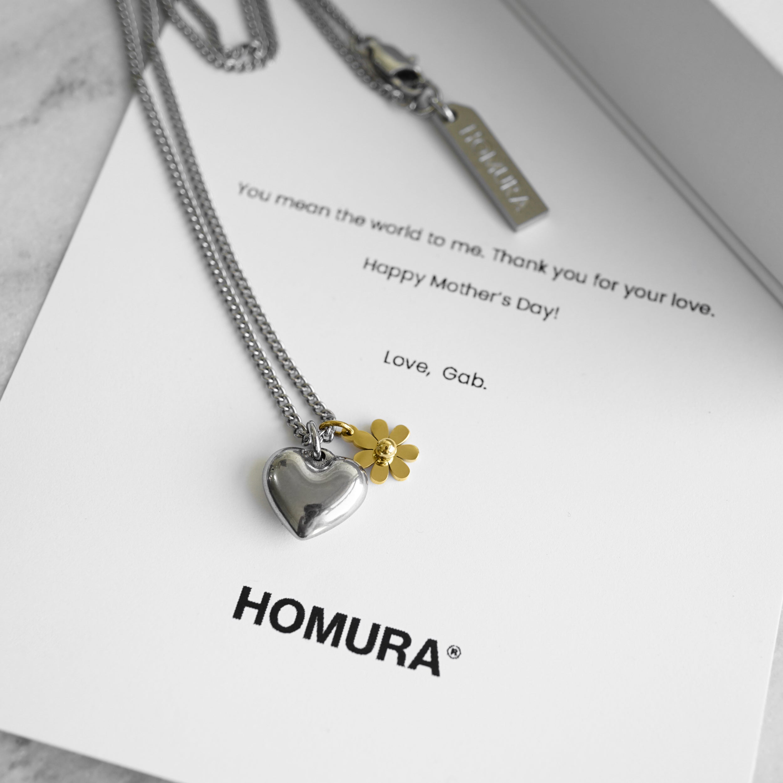 Flora® Heart and Flower, Necklace