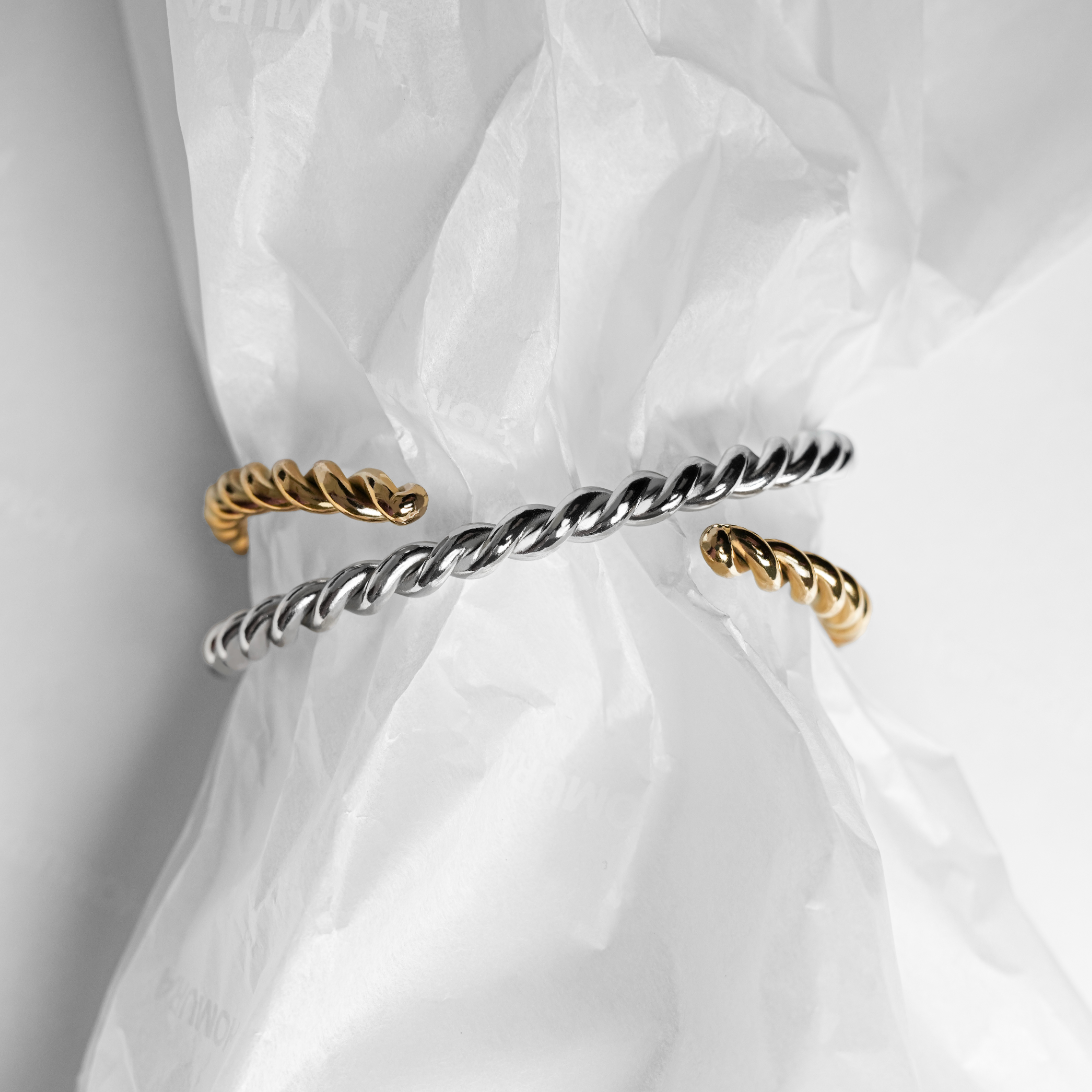 Galleon® Rope Cuff, Gold Vermeil