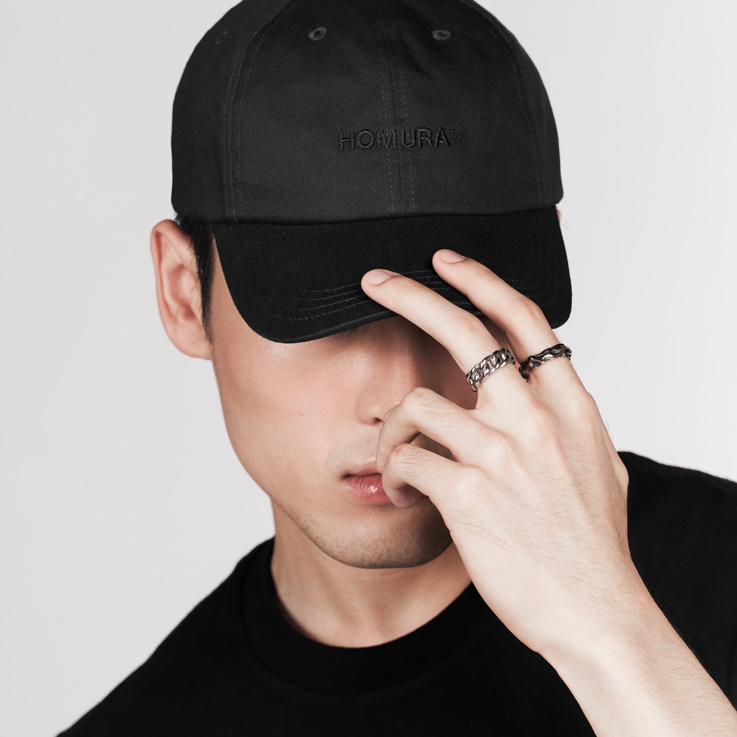 Homura® Baseball Cap, Coal Black