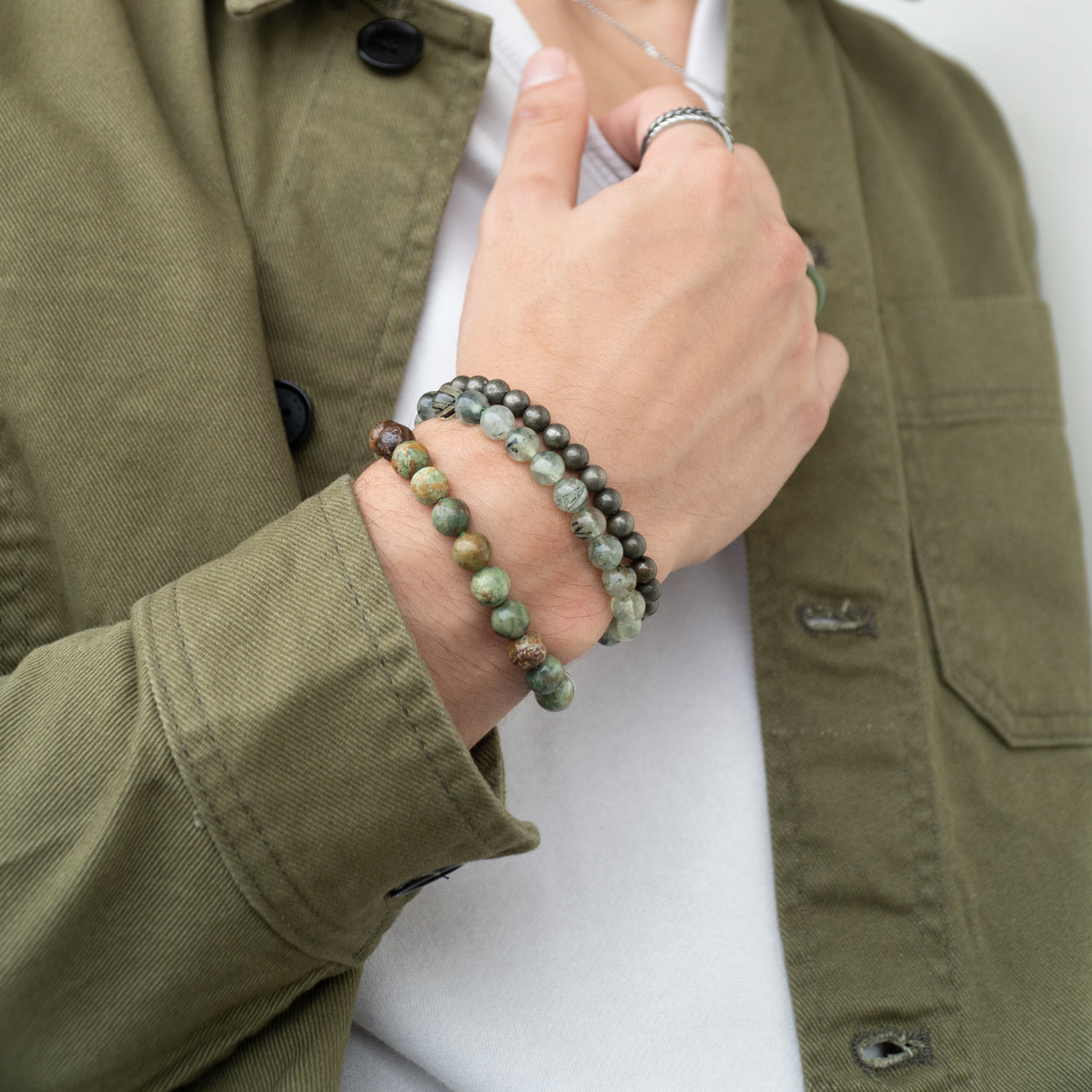 Iron Pyrite Bracelet