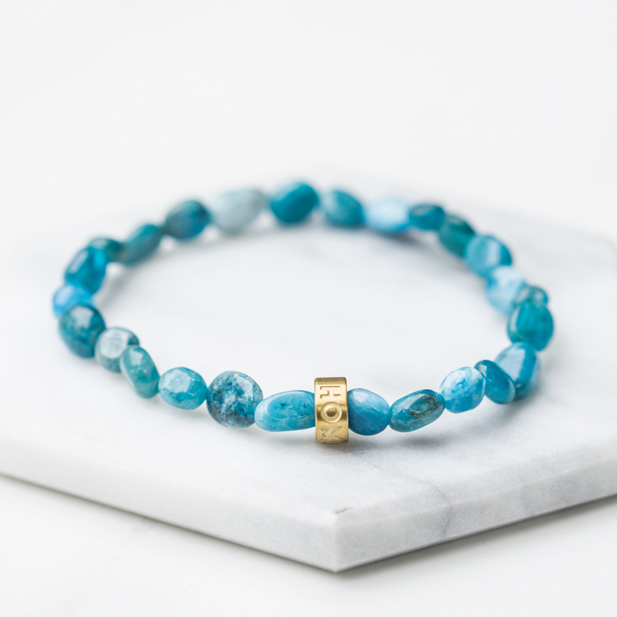 Maltan Blue Apatite ( Tumbled )