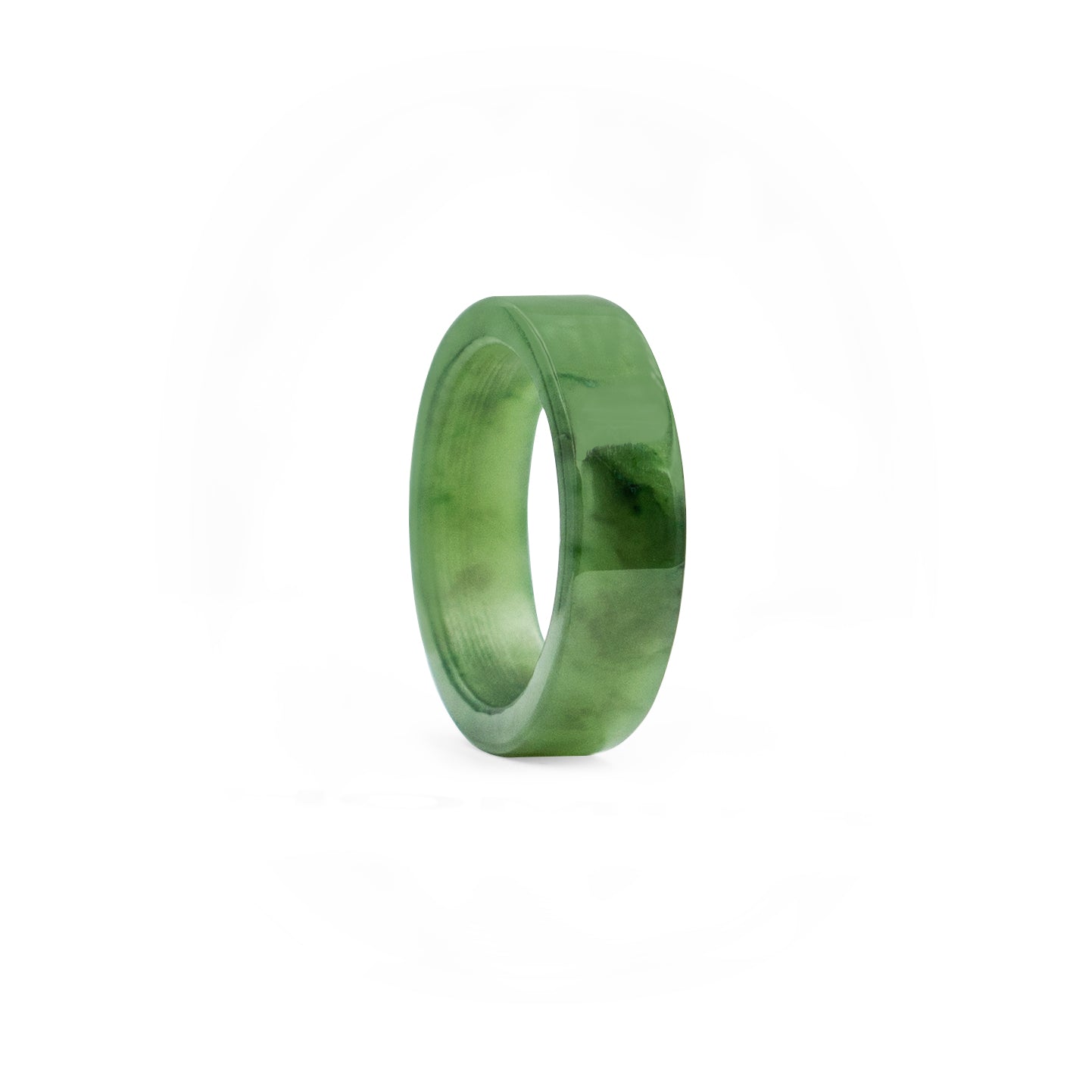 Ryuku® Pounamu Green Jade Ring