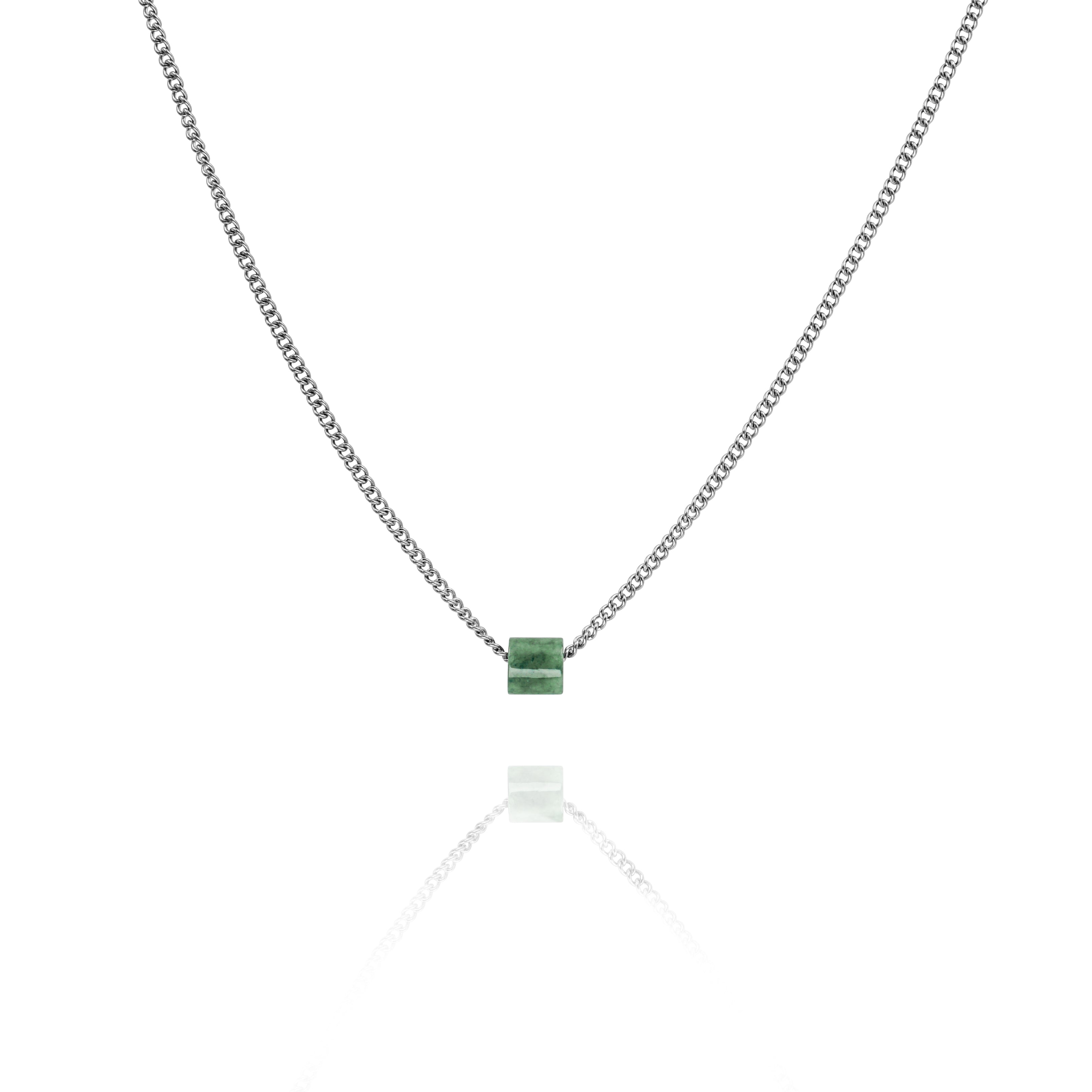 Yosemite® Jade Necklace, Silver