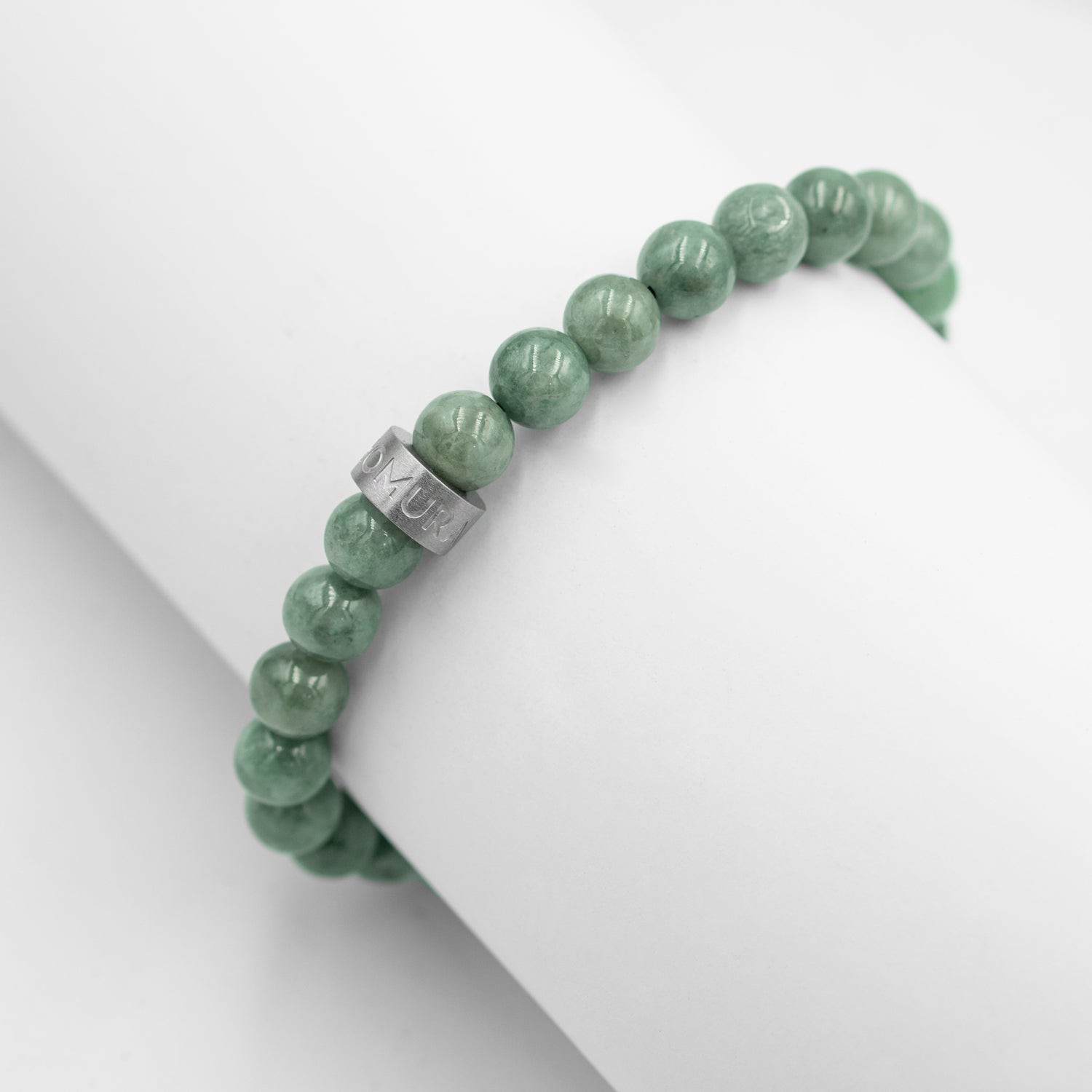 10mm Jade Bead Bracelet Bluish Green Floral Pattern With Elastic String  Grade A Jadeite burmese Jade - Etsy