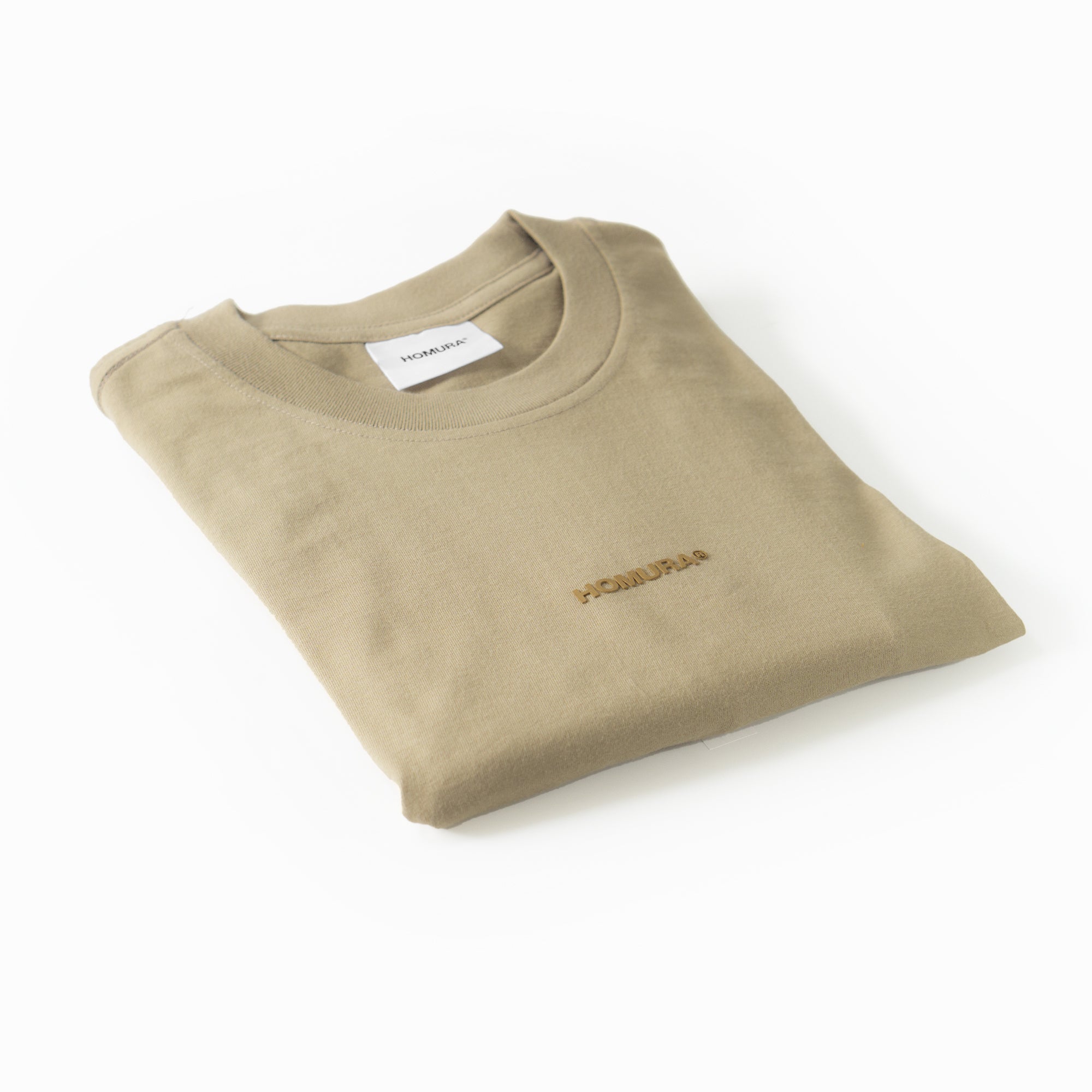 Homura® Logo Shirt, Ecru Brown